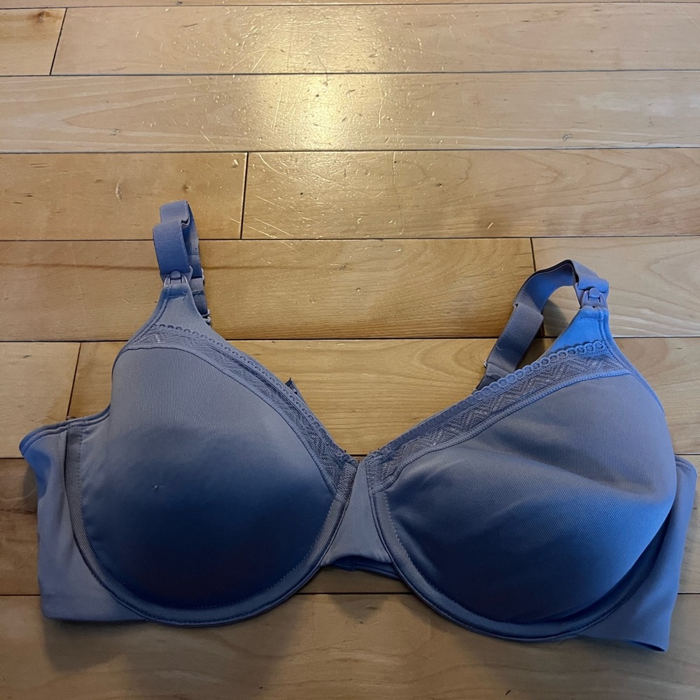 Playtex nursing bra Light Blue Full Coverage Underwire Bra